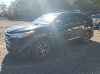  Salvage Toyota Highlander