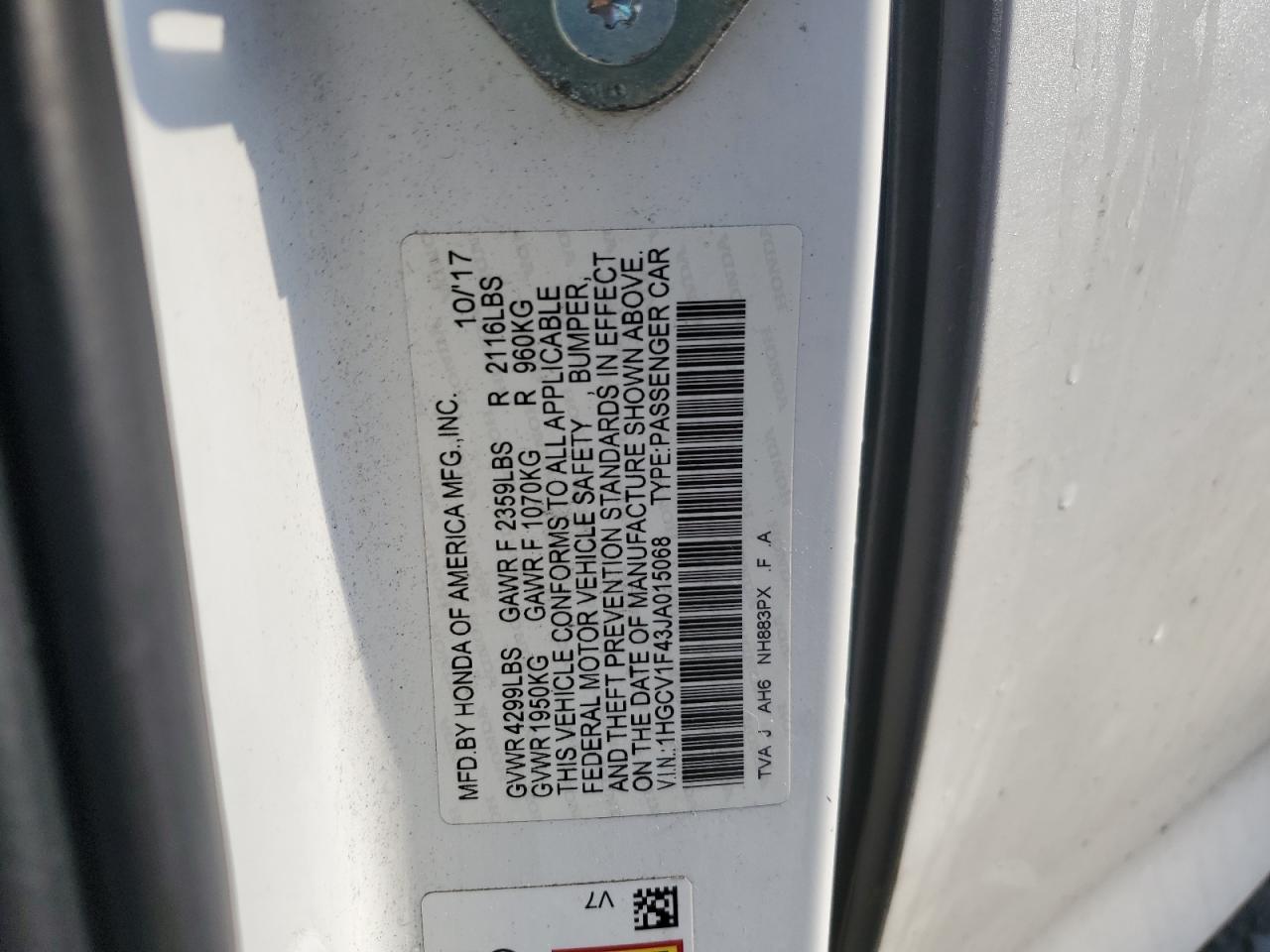 Honda Accord Ex Image 11