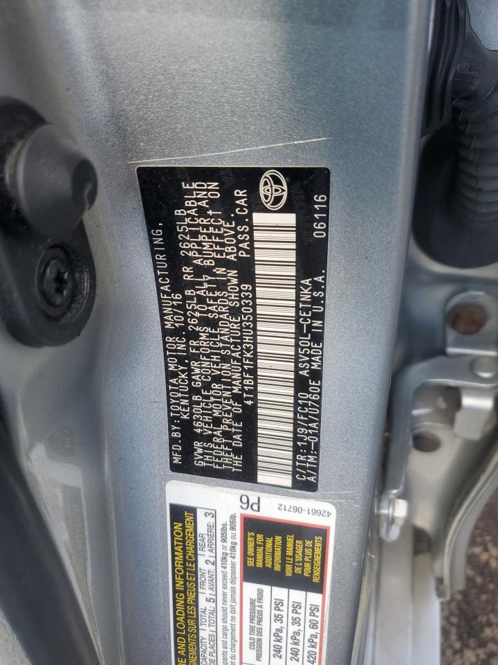 Toyota Camry Le Image 3