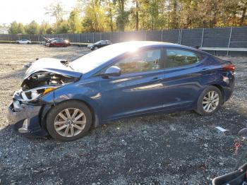  Salvage Hyundai ELANTRA