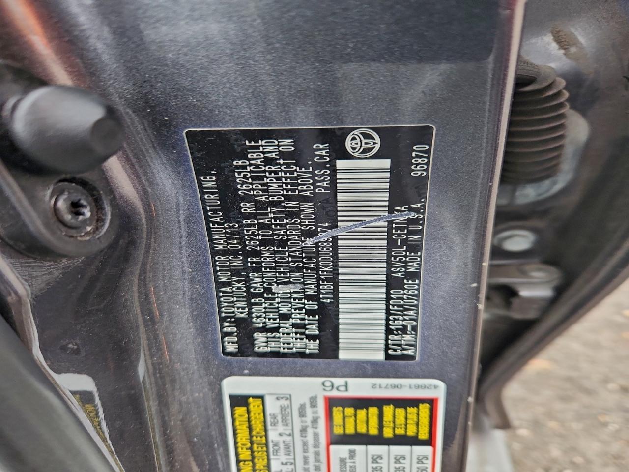 Toyota Camry L Image 7