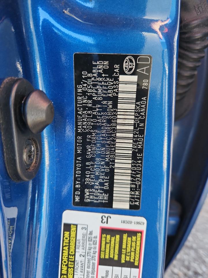 Toyota Corolla Base Image 5