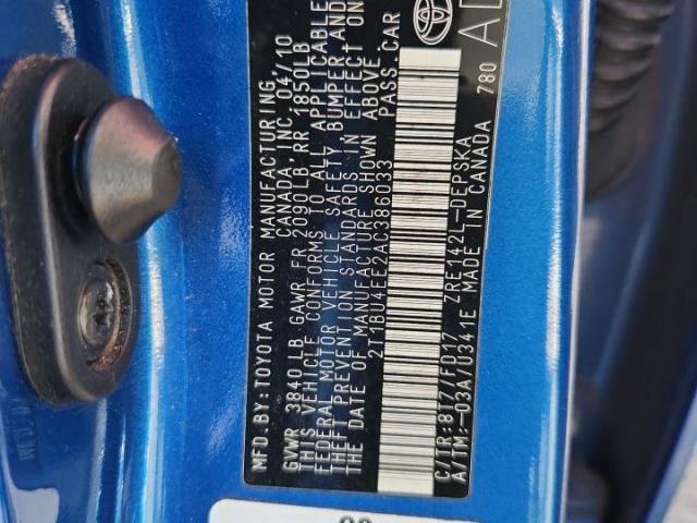 Toyota Corolla Base Image 5