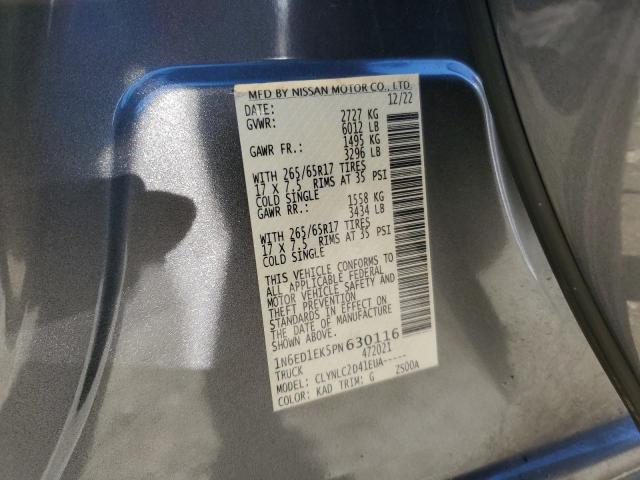 Nissan Frontier S Image 11