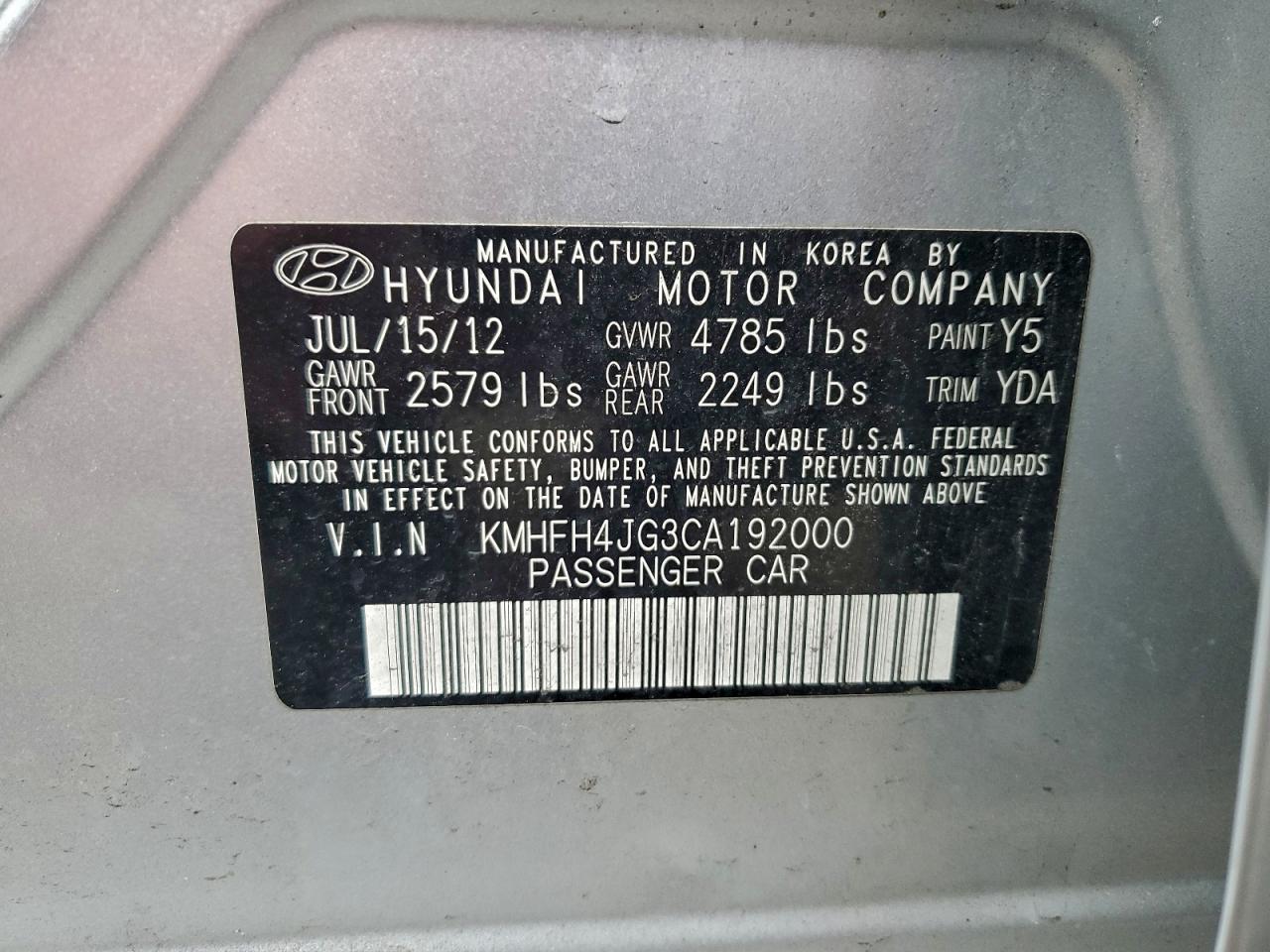 Hyundai Azera Gls Image 9