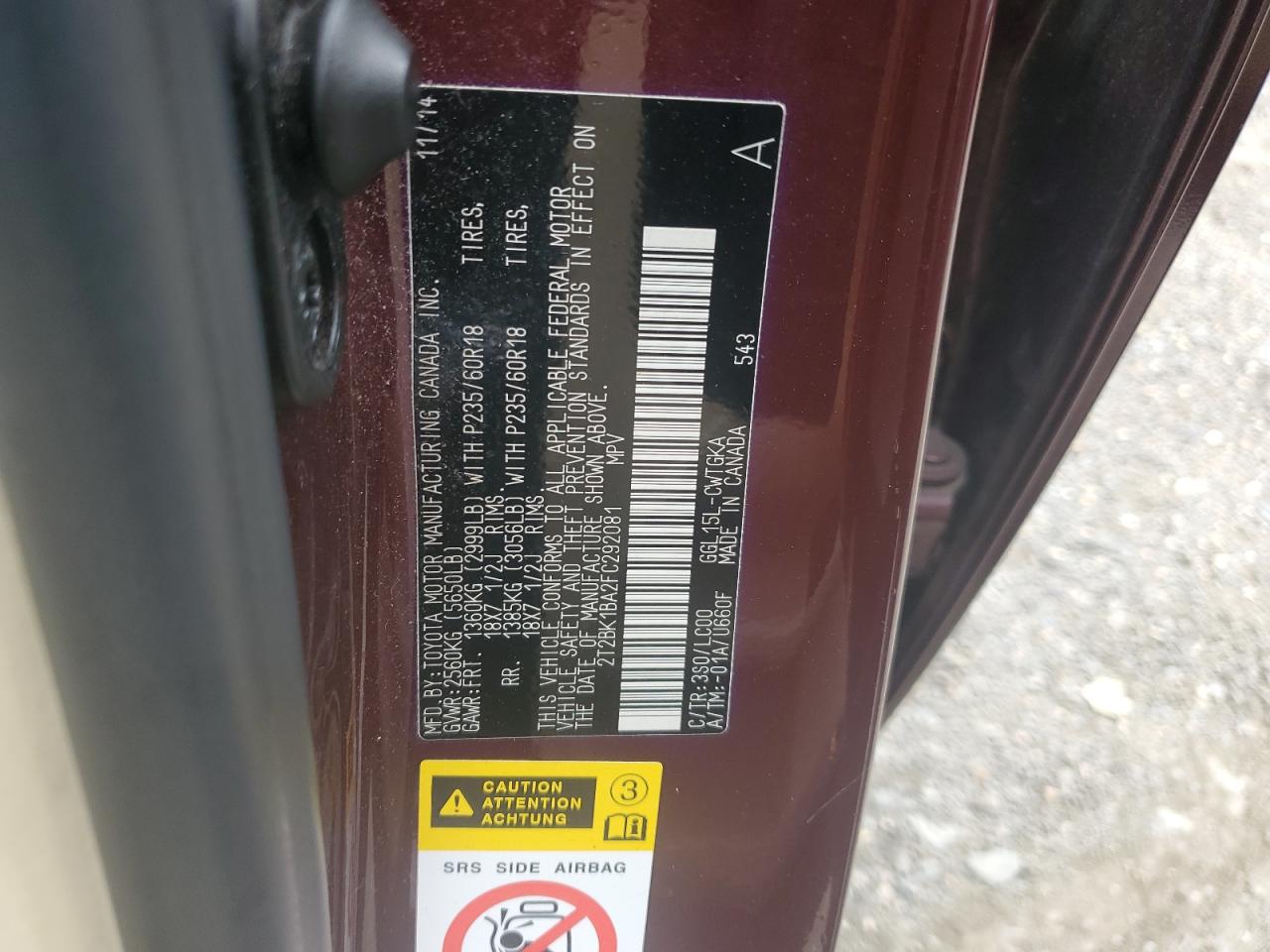 Lexus RX 350 Base Image 4