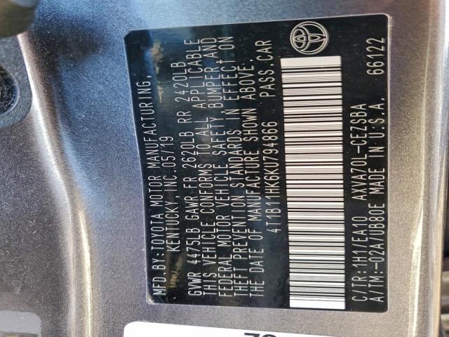 Toyota Camry L Image 10