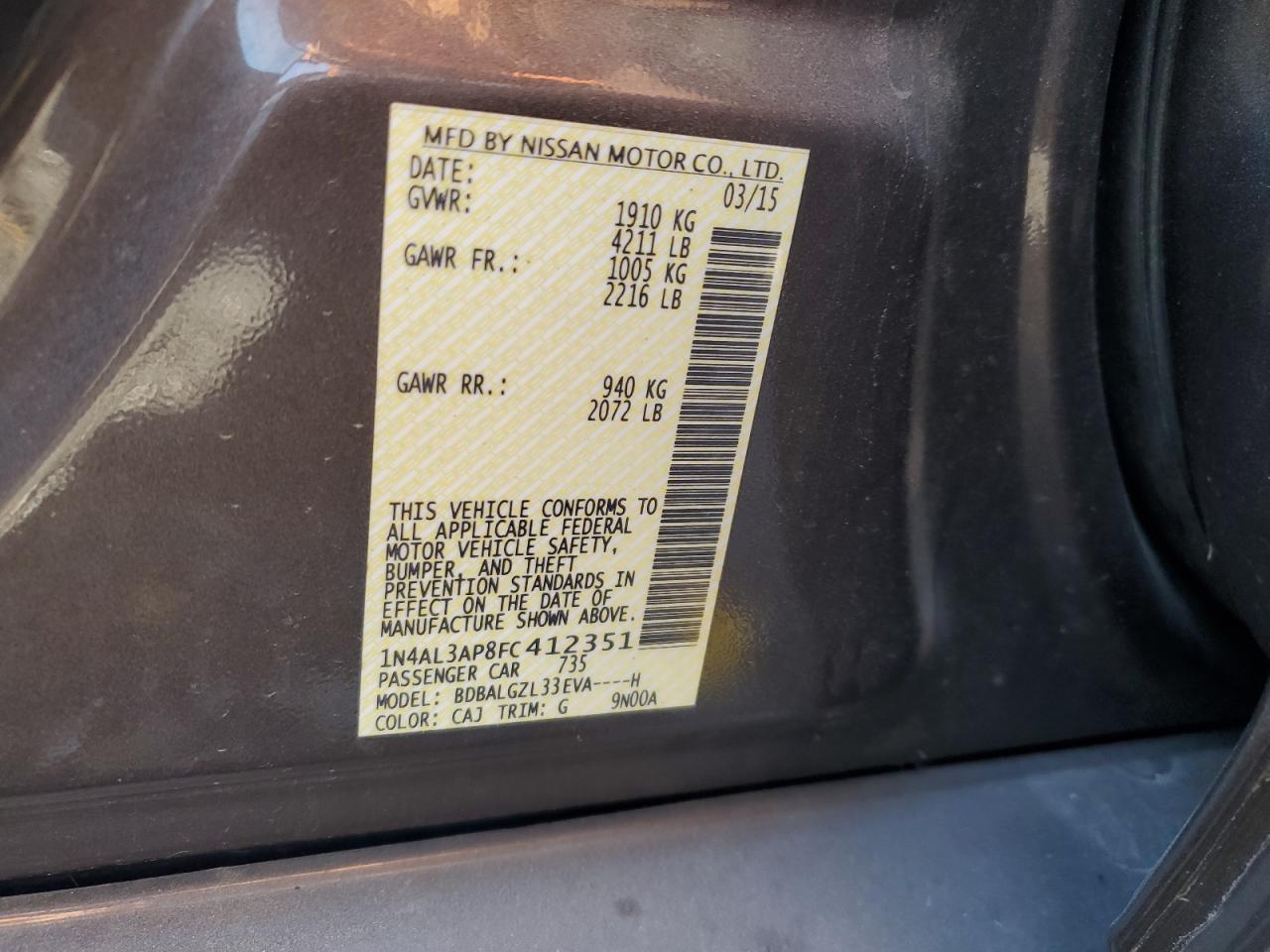 Nissan Altima 2.5 Image 5