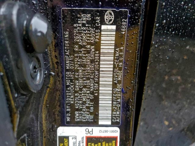 Toyota Camry Le Image 11