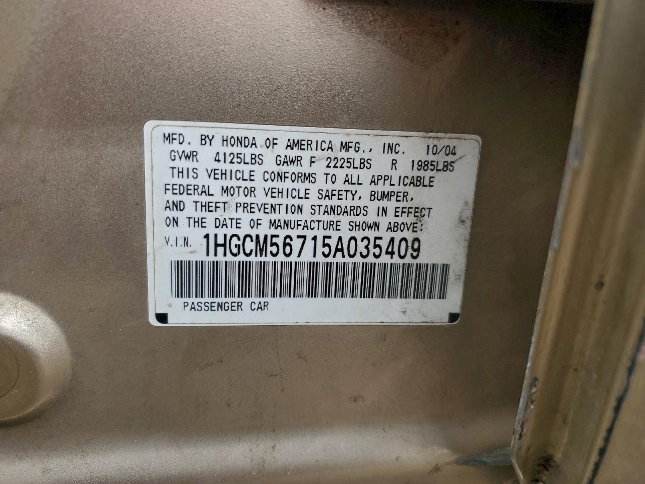 Honda Accord Ex Image 10