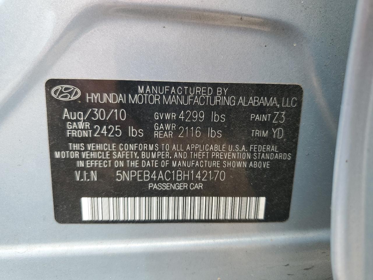 Hyundai SONATA Gls Image 9