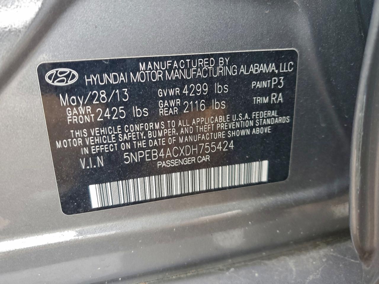 Hyundai SONATA Gls Image 9