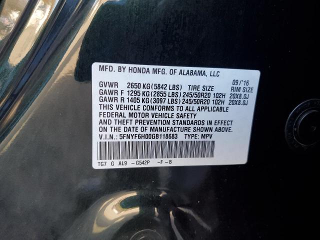 Honda Pilot Elite Image 11