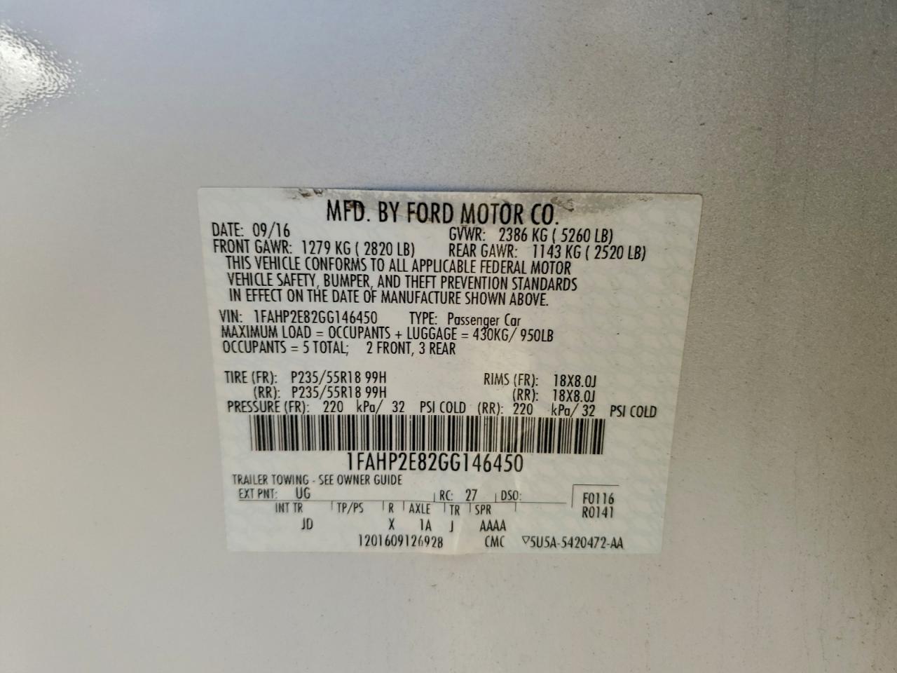 Ford Taurus Sel Image 10