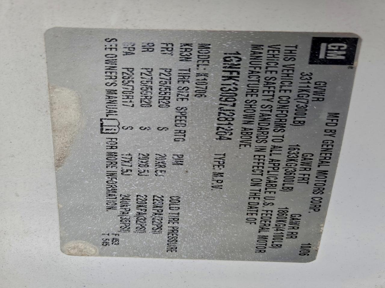 Chevrolet Tahoe K1500 Image 9