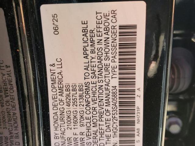 Honda Accord Hybrid Sport Image 4