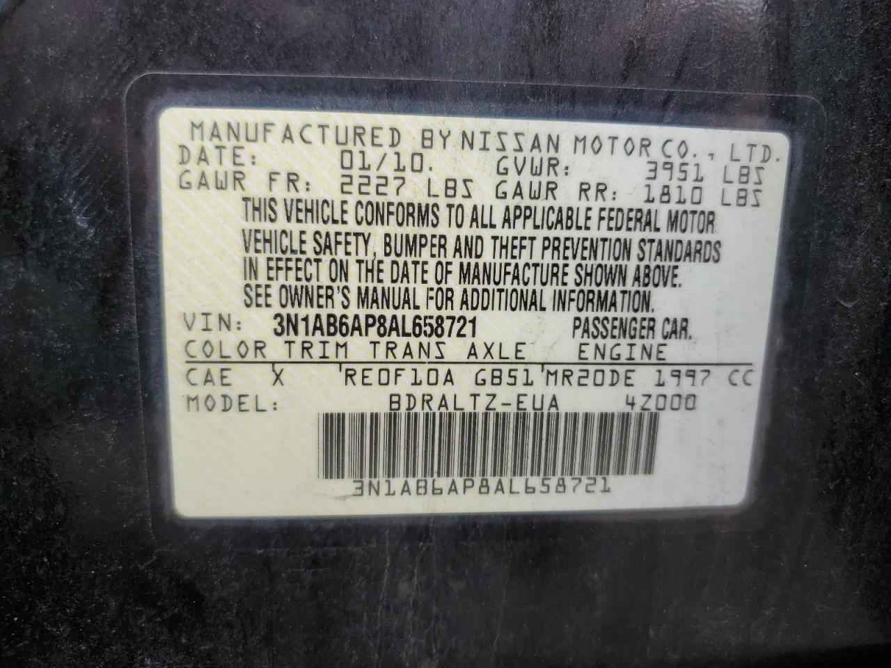 Nissan Sentra 2.0 Image 9