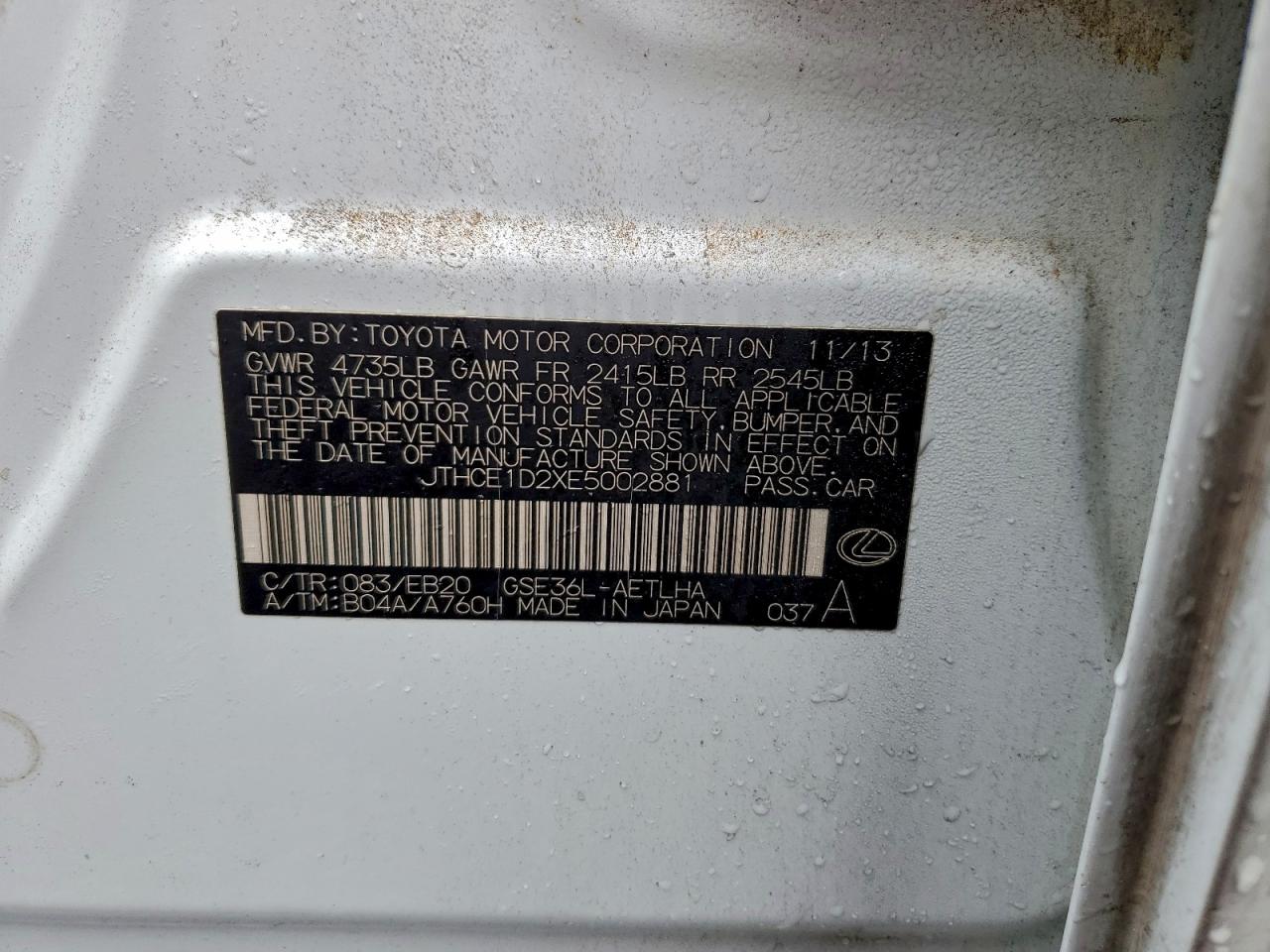 Lexus Is 350 Image 12