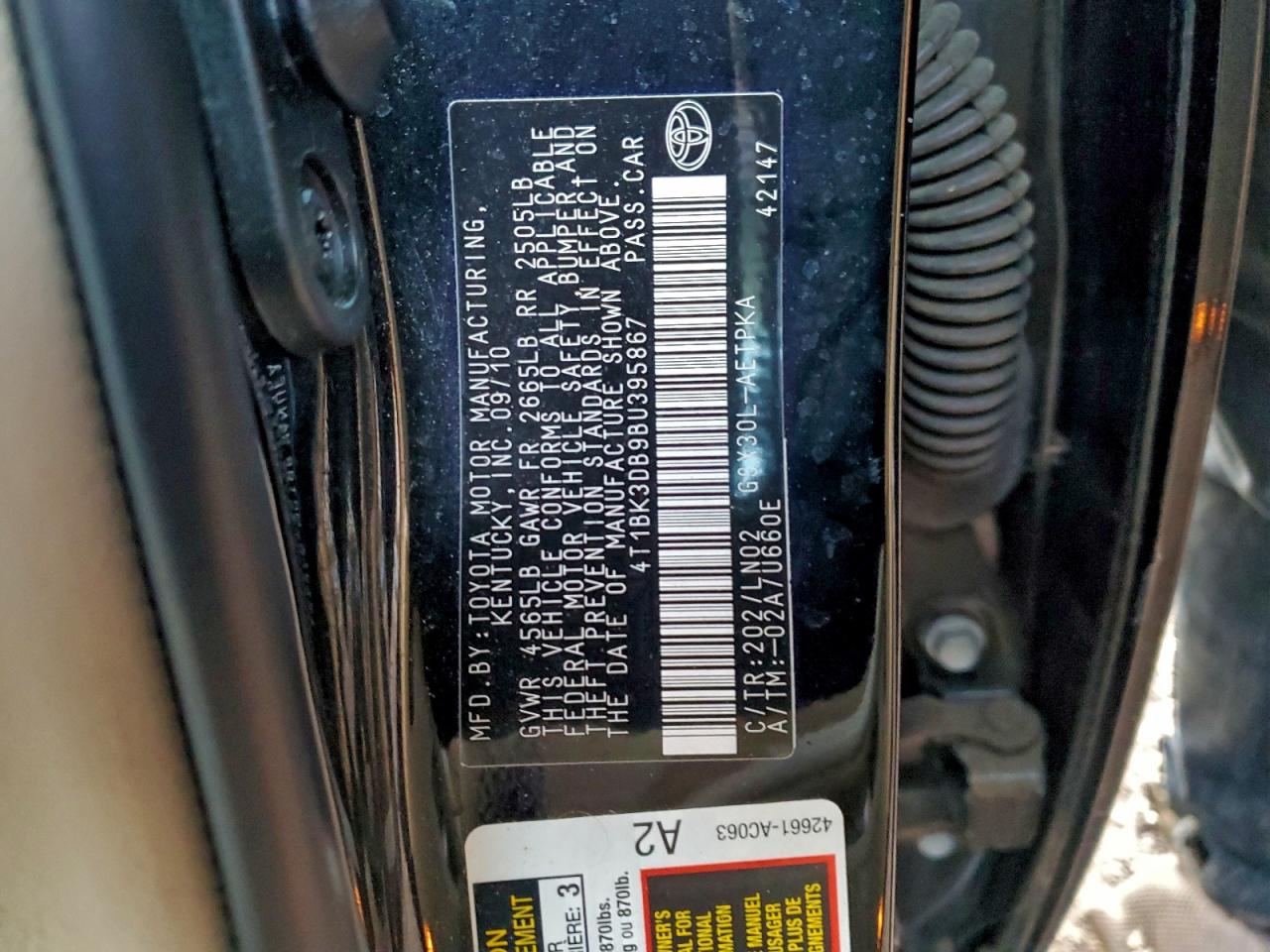 Toyota Avalon Base Image 11