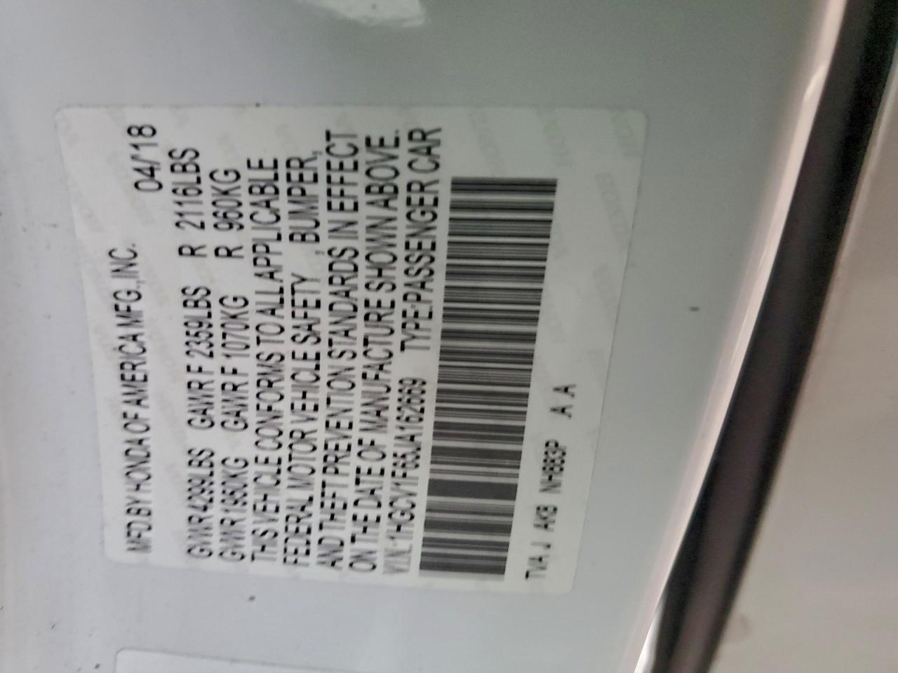 Honda Accord Exl Image 10