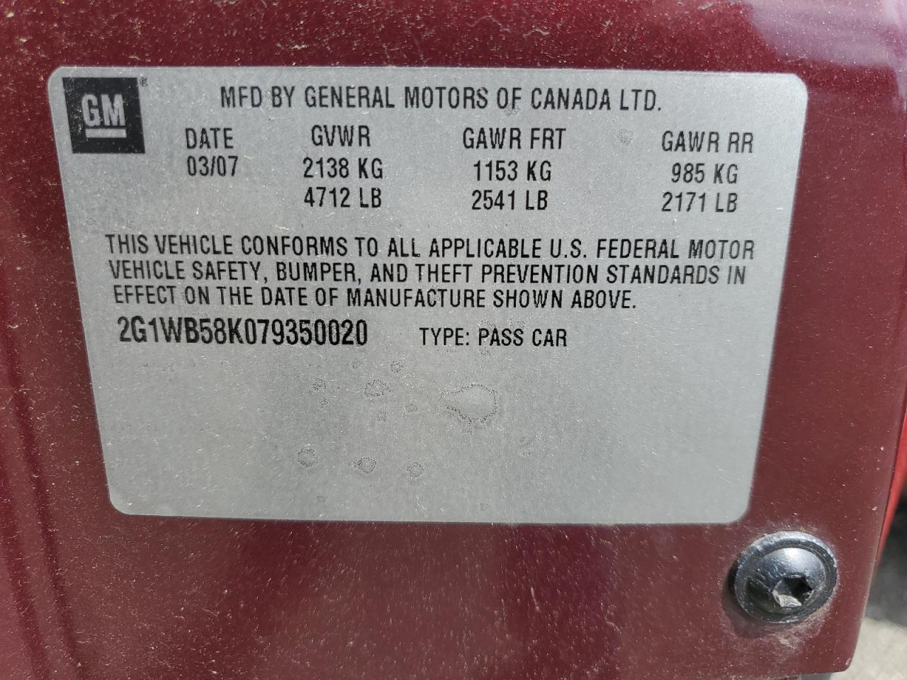 Chevrolet Impala Ls Image 3