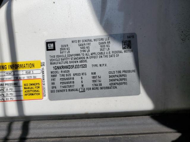 Chevrolet Traverse Lt Image 8