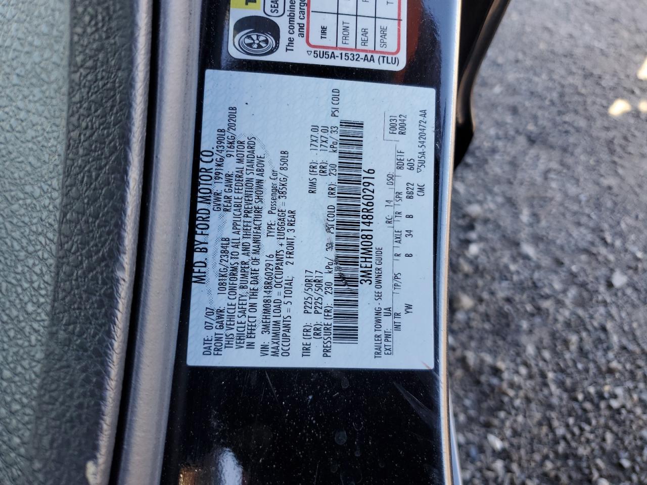 Mercury Milan Premier Image 9