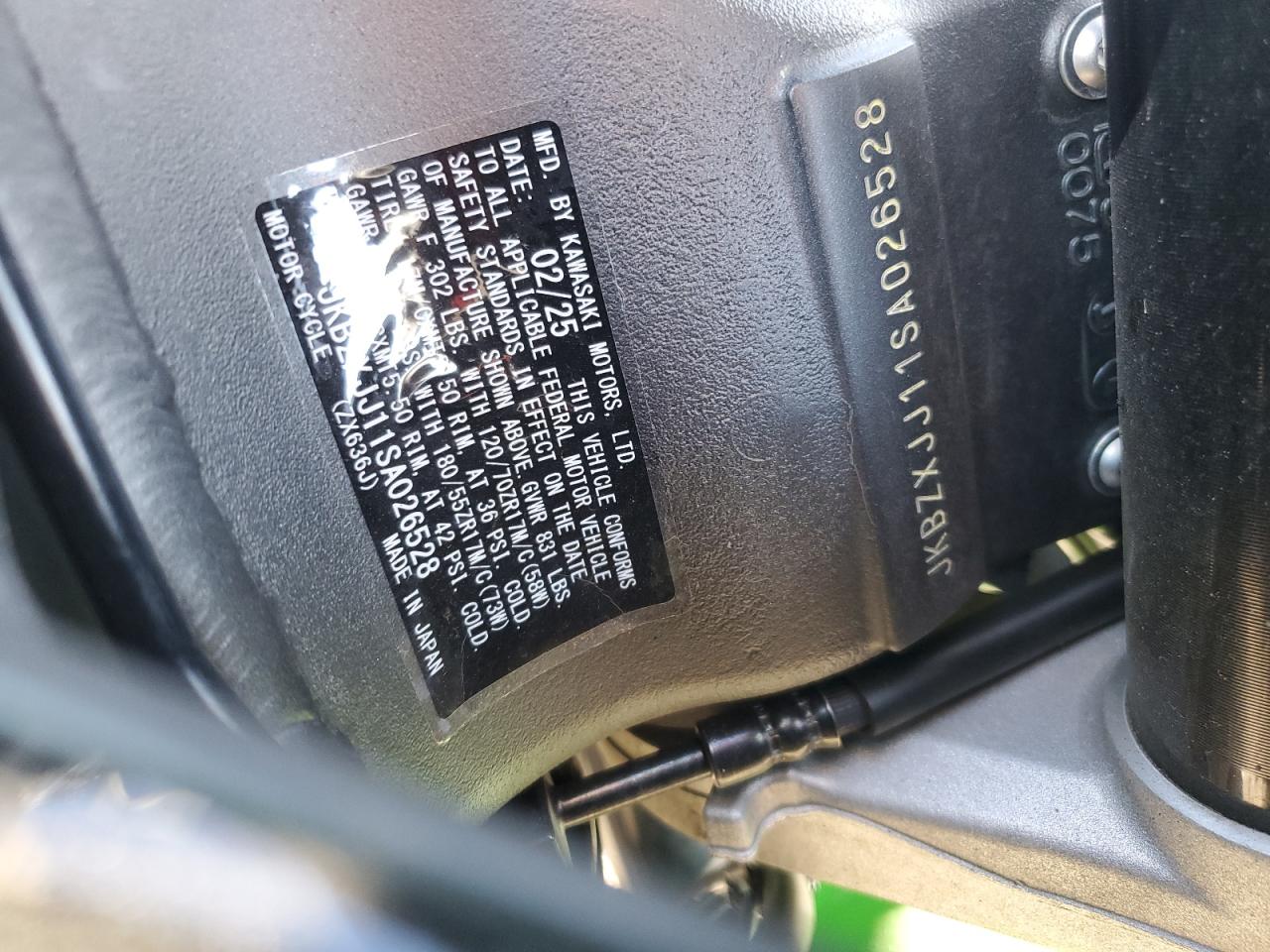 Kawasaki Zx636 K K Image 7