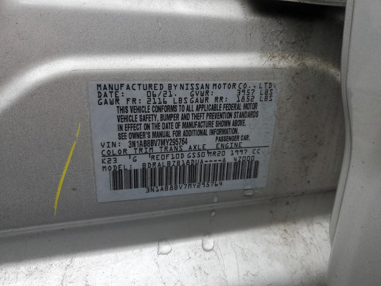 Nissan Sentra S Image 11