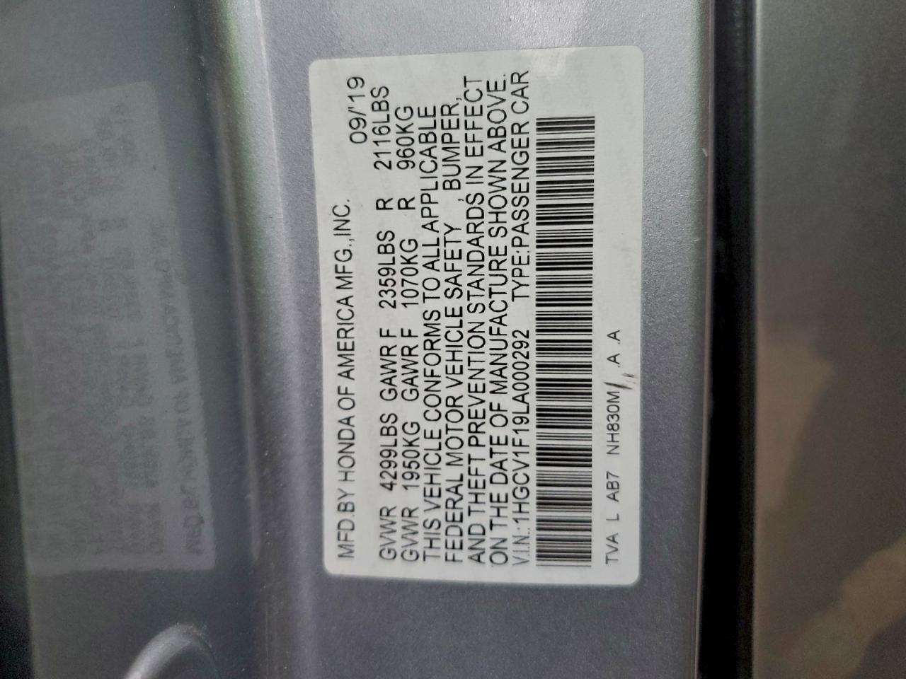 Honda Accord Lx Image 8