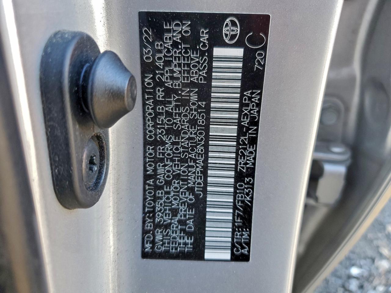 Toyota Corolla Le Image 10