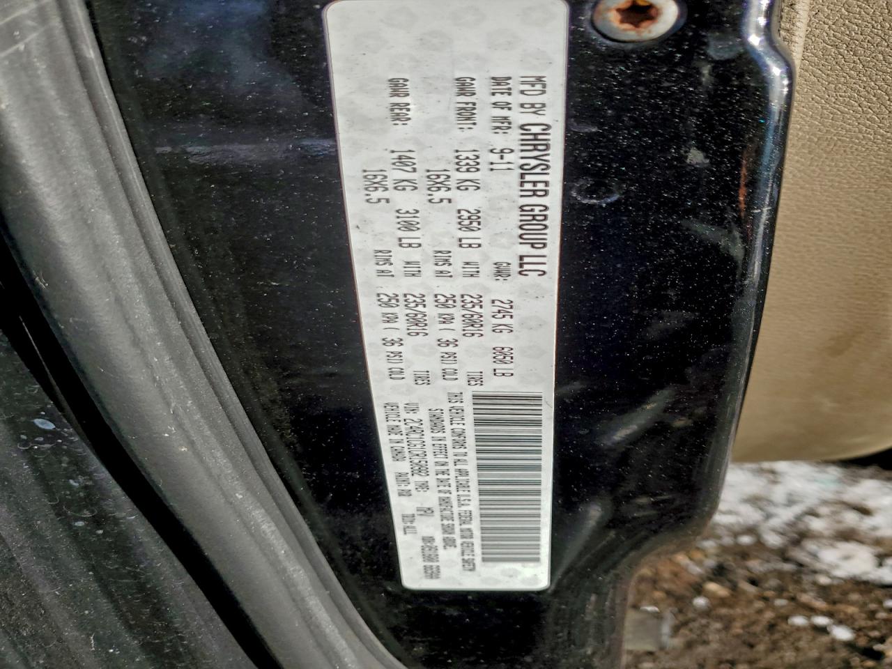 Chrysler Minivan Touring L Image 7