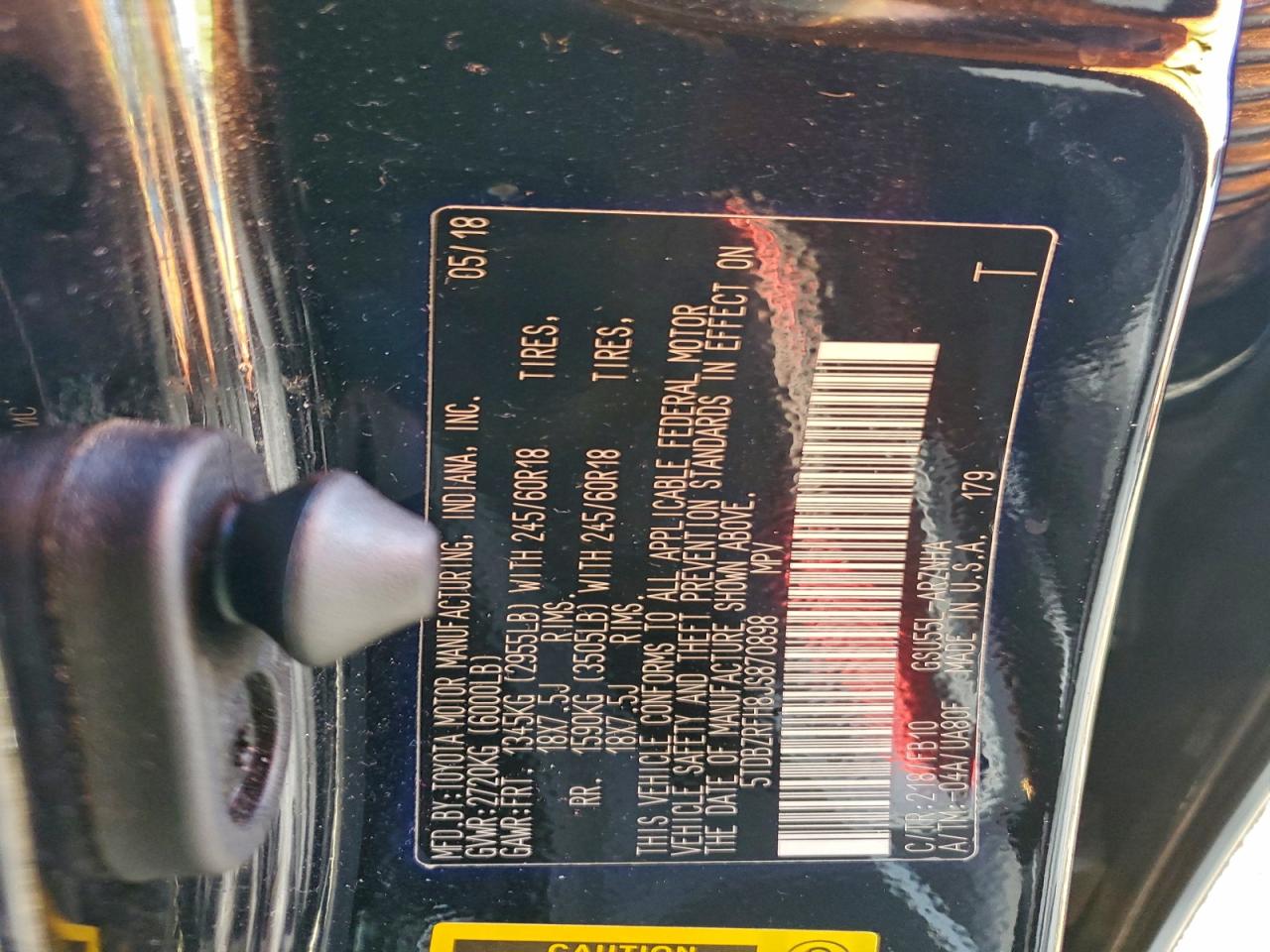 Toyota Highlander Le Image 8