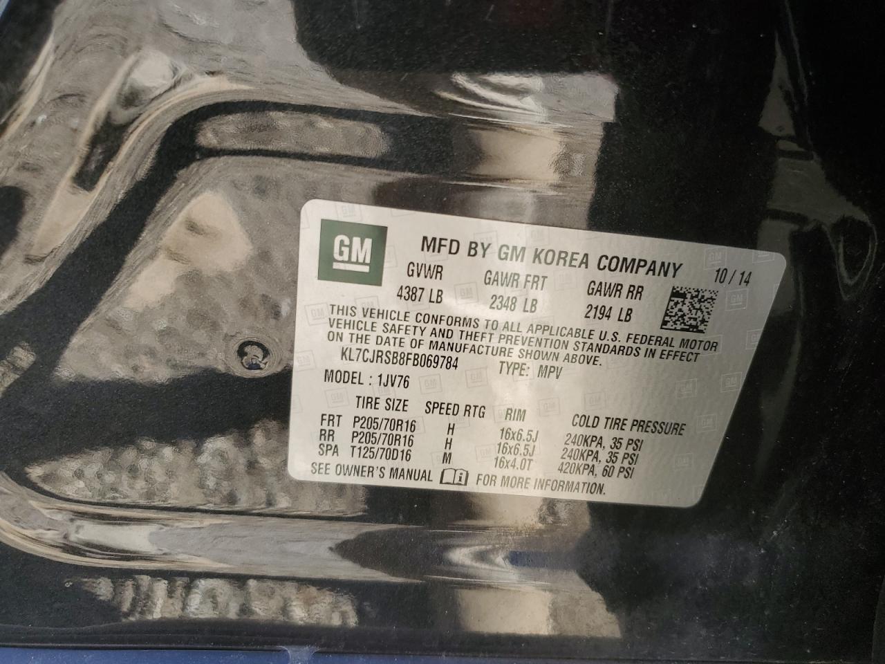 Chevrolet Trax 1lt Image 12