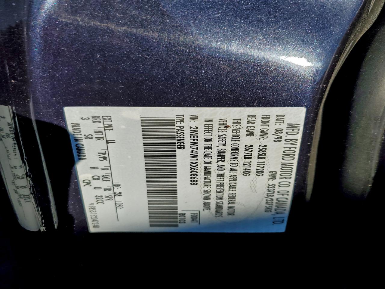 Mercury Grmarquis Gs Image 9