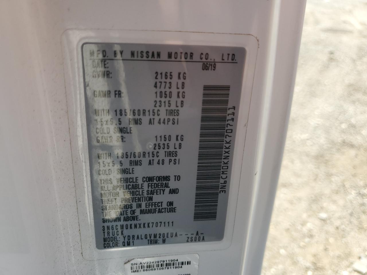 Nissan Nv 2.5s Image 8