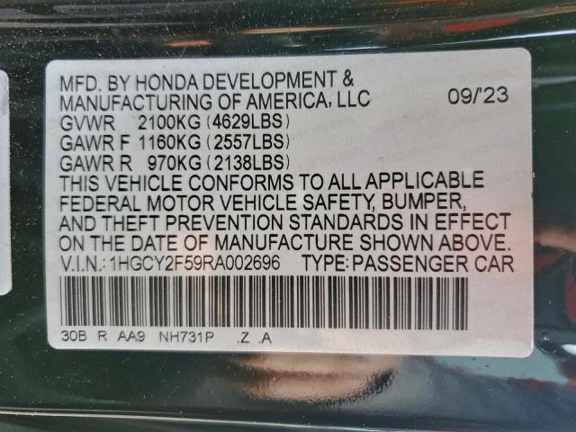 Honda Accord Hybrid Sport Image 7