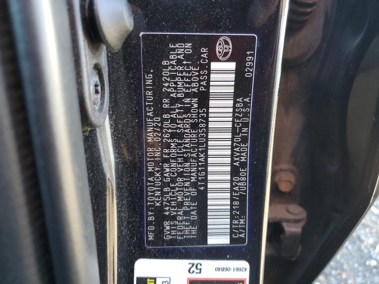 Toyota Camry Se Image 11