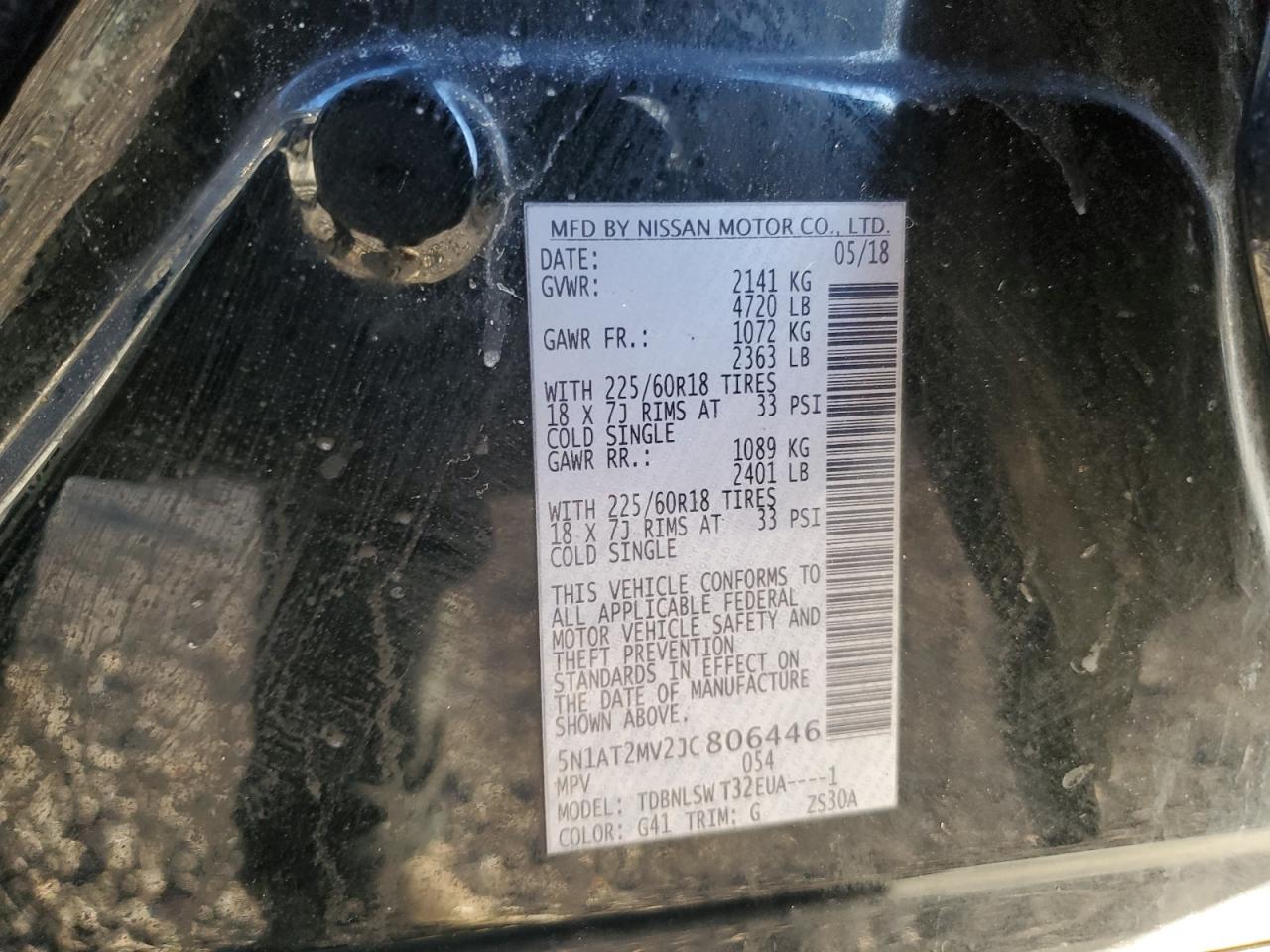 Nissan Rogue S Image 13