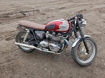 Salvage Triumph Motorcycle Bonneville