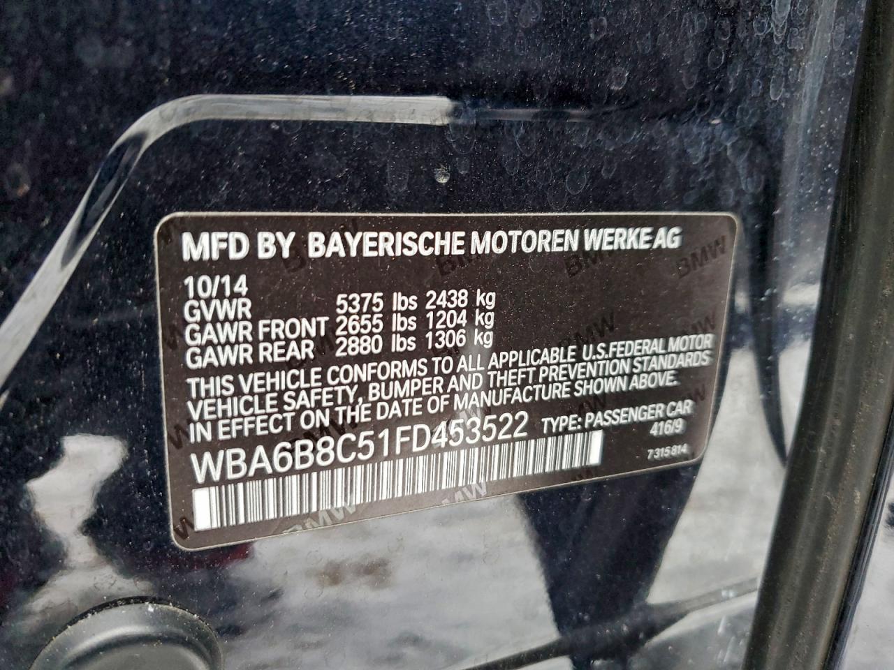 BMW 6 Series Xi Gran Coupe Image 11