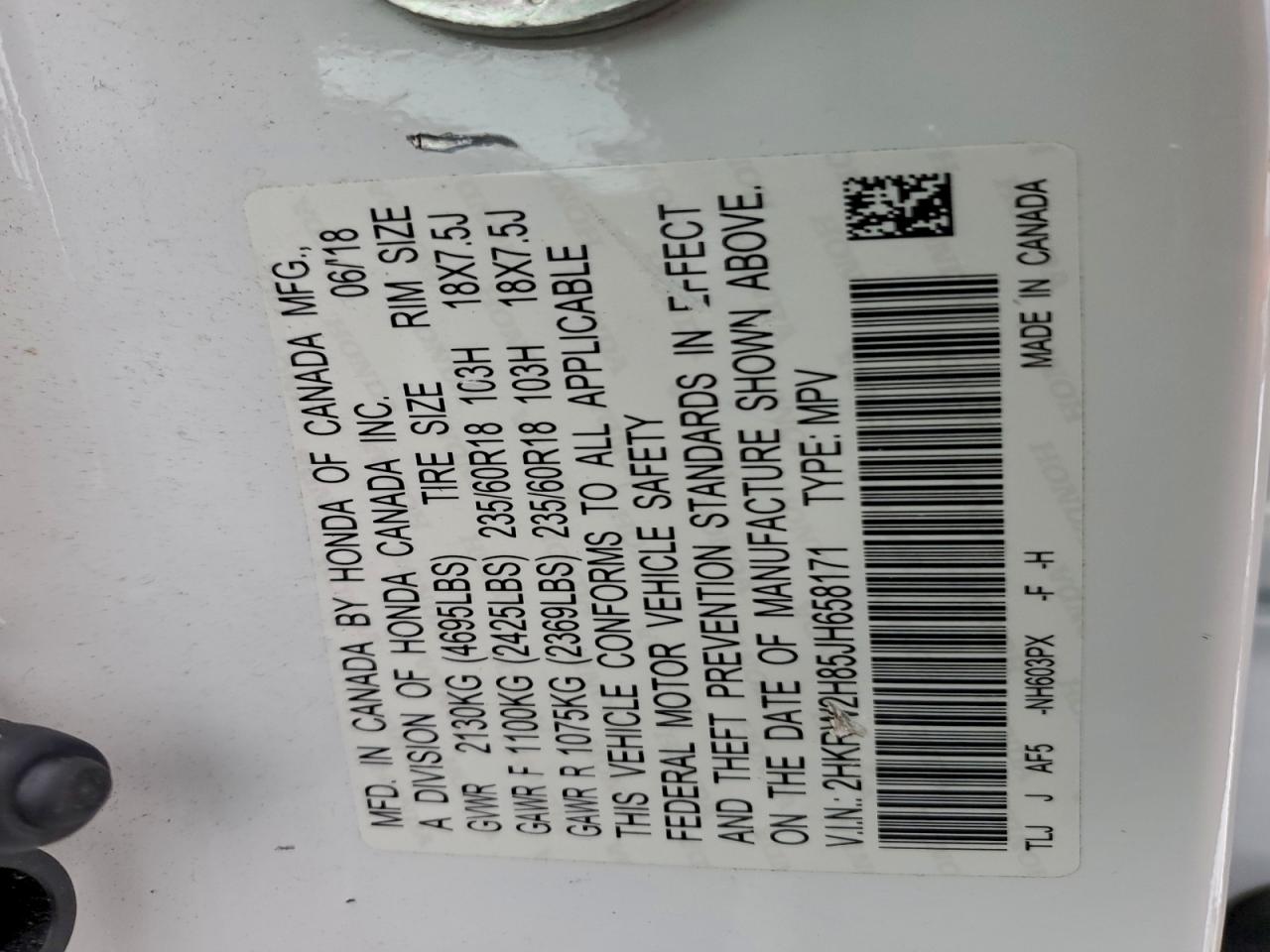 Honda Crv Exl Image 13