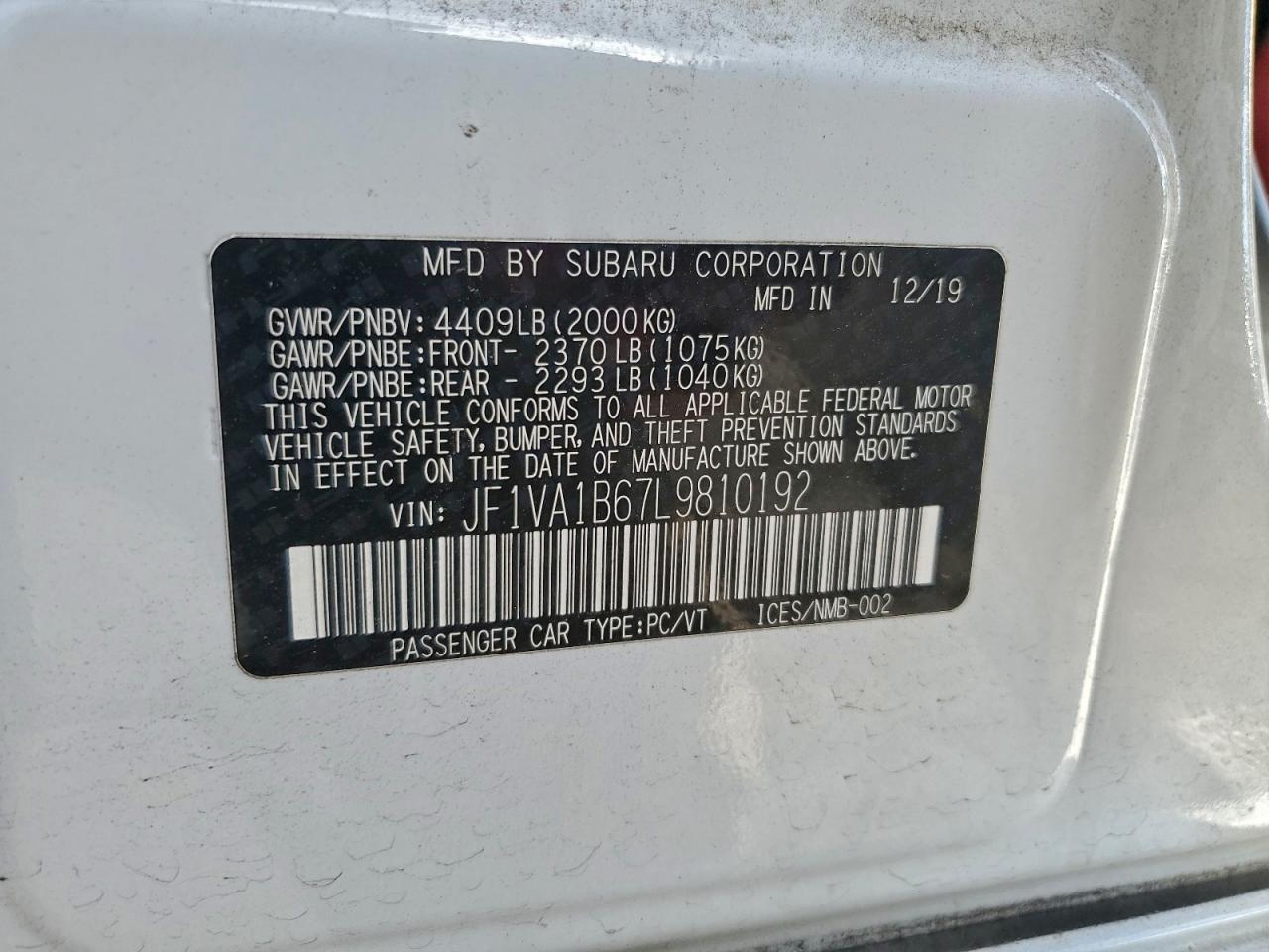 Subaru WRX Premium Image 5