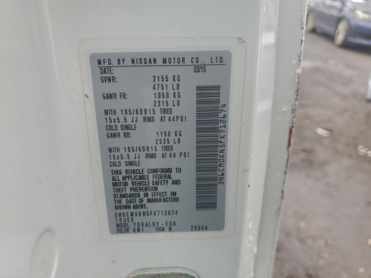 Nissan Nv 2.5s Image 12