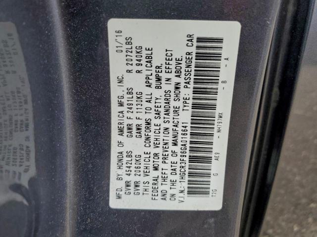 Honda Accord Touring Image 6