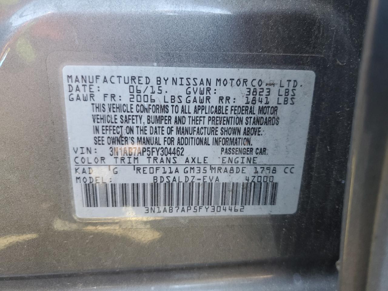 Nissan Sentra S Image 12