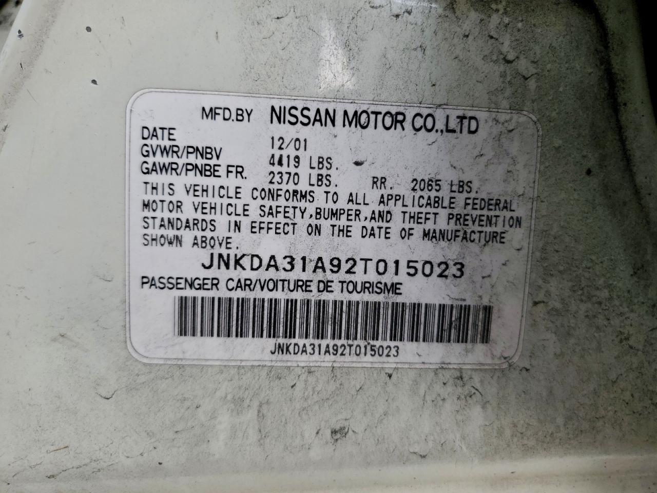 INFINITI I35 Image 11