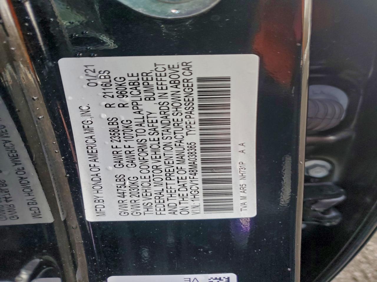 Honda Accord Sport Se Image 12