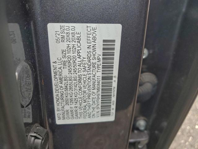 Honda Pilot Touring Image 13