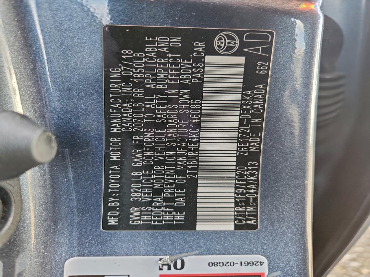 Toyota Corolla L Image 9